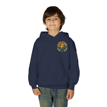 Aptos Jr High Surf Team Youth Pull-Over Hoodie - Heavy Blend Sweatshirt