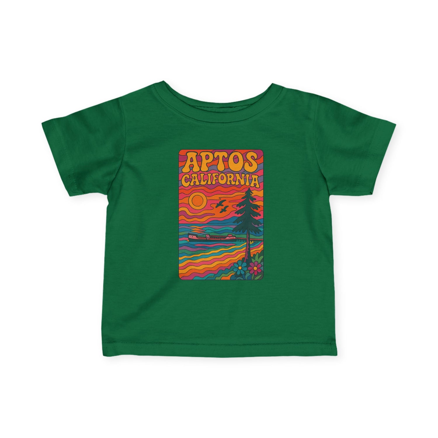 Aptos California Psychedelic - Infant 100% Cotton T-Shirt