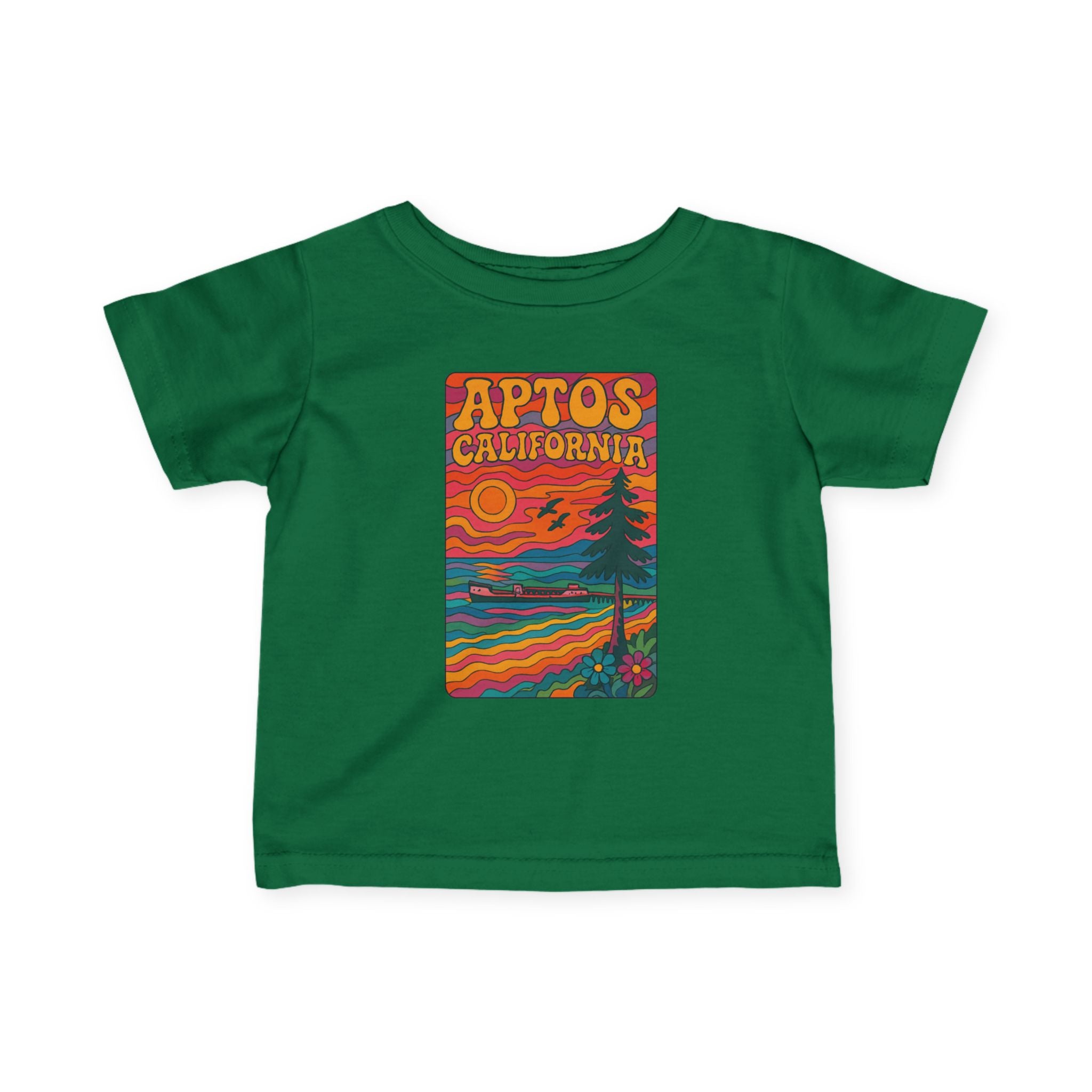 Aptos California Psychedelic - Infant 100% Cotton T-Shirt