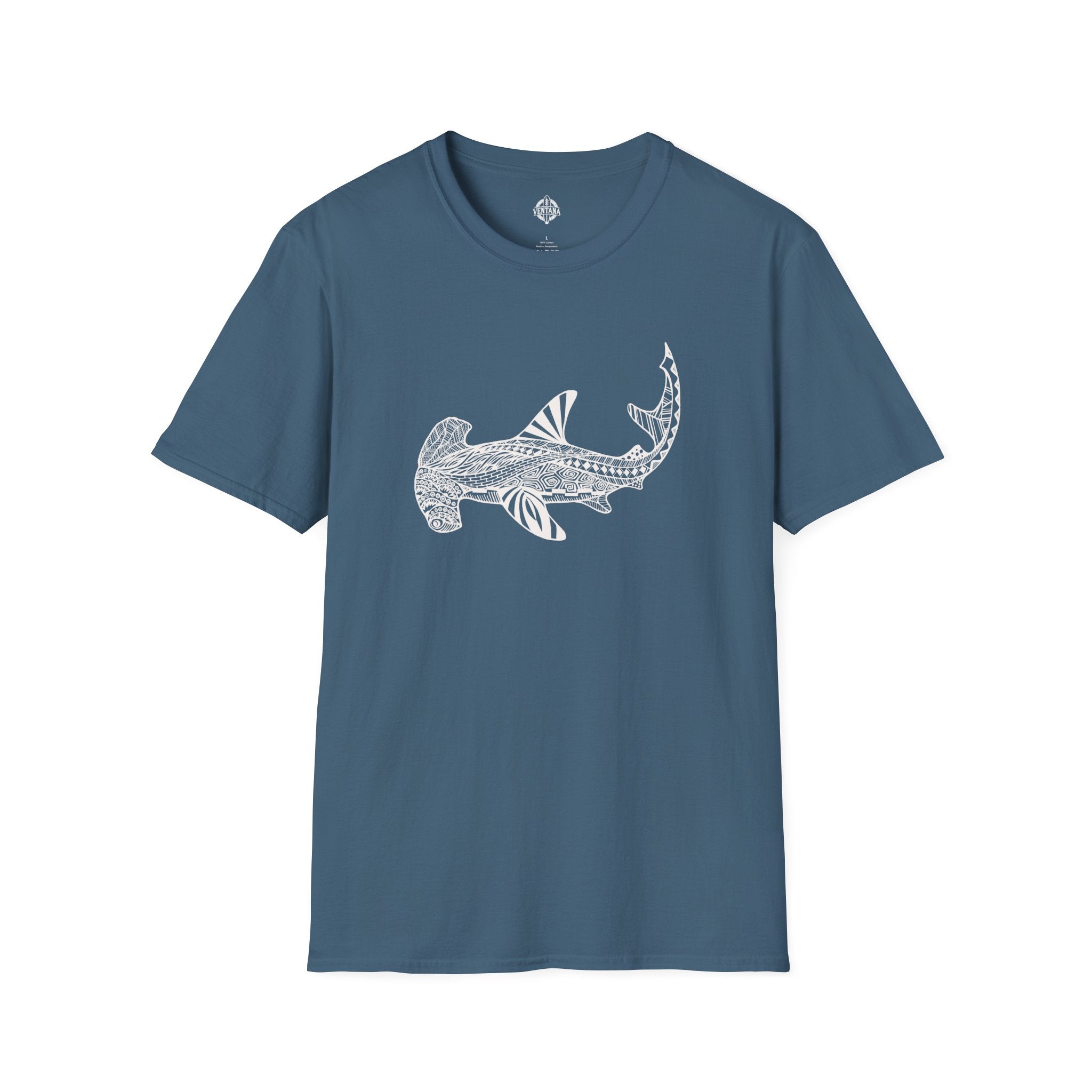 Ventangle Hammerhead Unisex - Soft Style U.S. Cotton T-Shirt