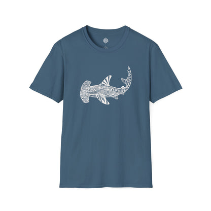 Ventangle Hammerhead Unisex - Soft Style U.S. Cotton T-Shirt