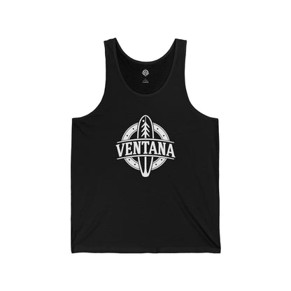 Ventana Treefish Logo - Cotton Jersey Tank Top Unisex