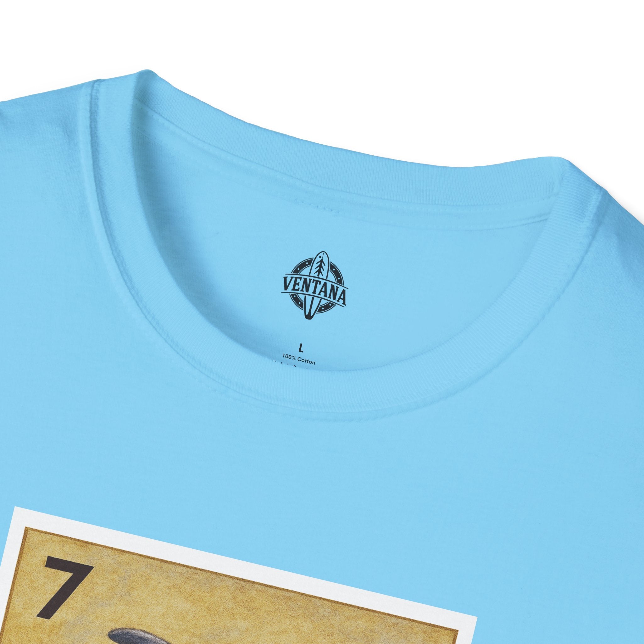 Dolphin Lotería Unisex - Soft Style U.S. Cotton T-Shirt (El Delfín)