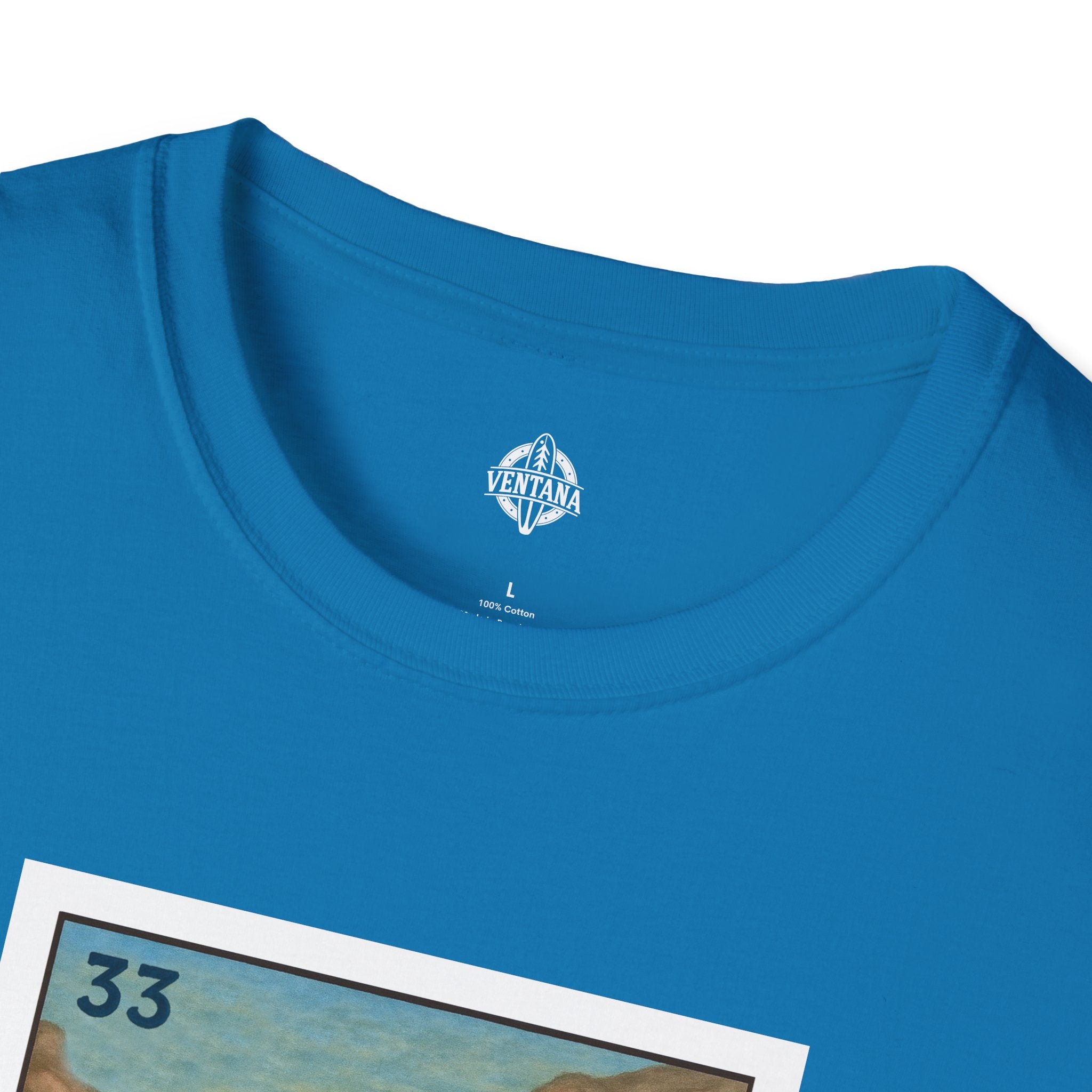 Hermit Crab Lotería Unisex - Soft Style U.S. Cotton T-Shirt (El Cangrejo Ermitaño)