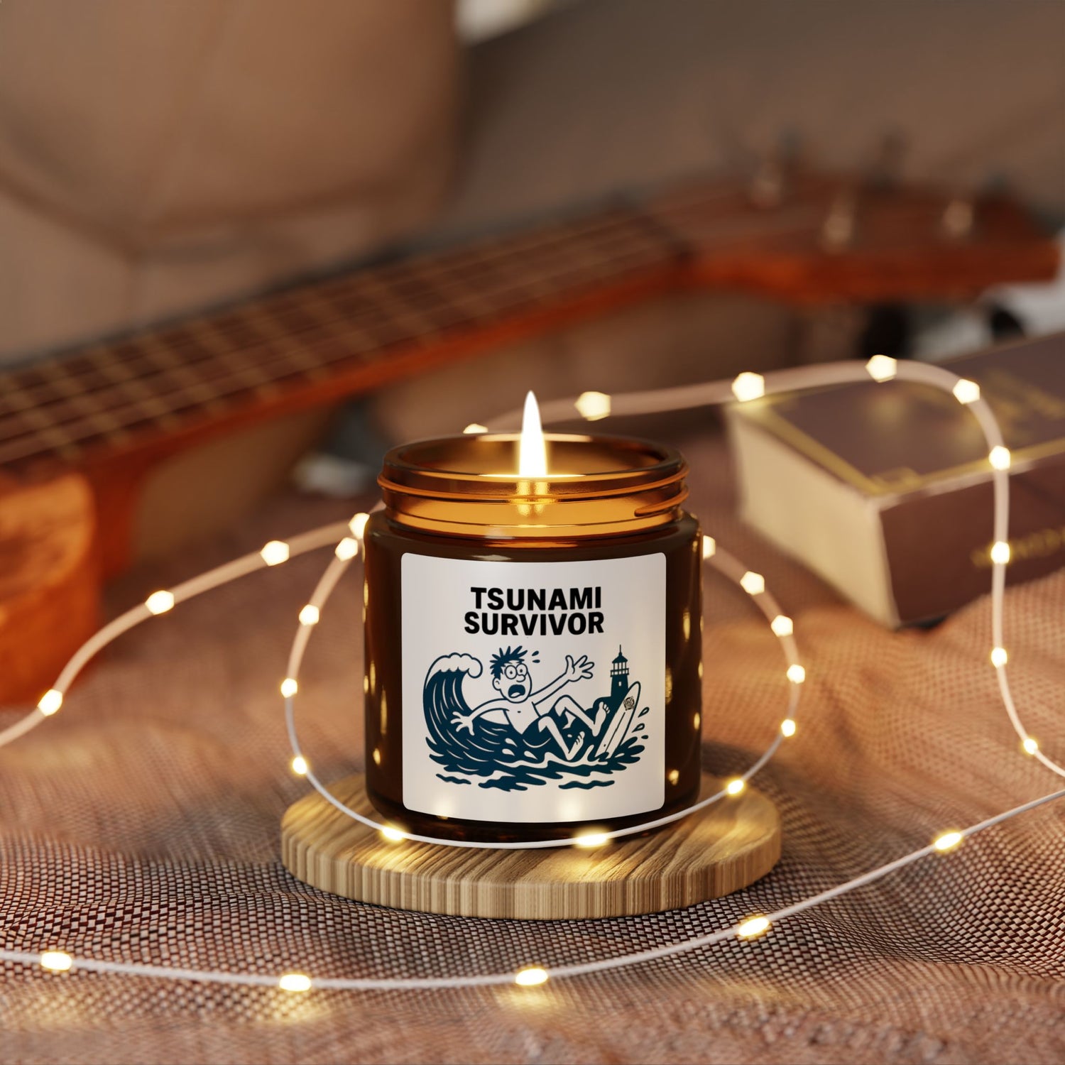 Tsunami Survivor - Scented Soy Candle