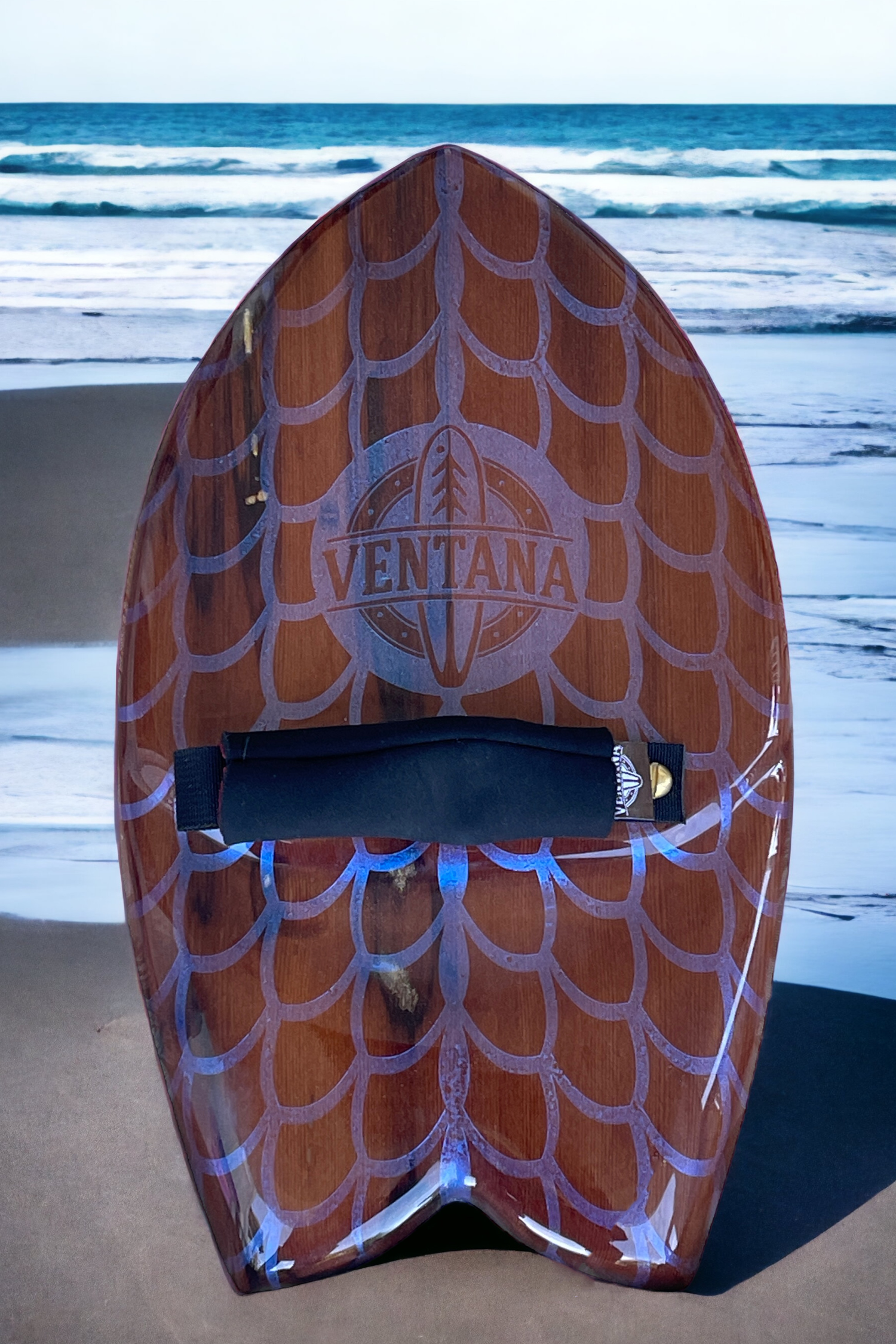 Blue Ghost Scales Handplane