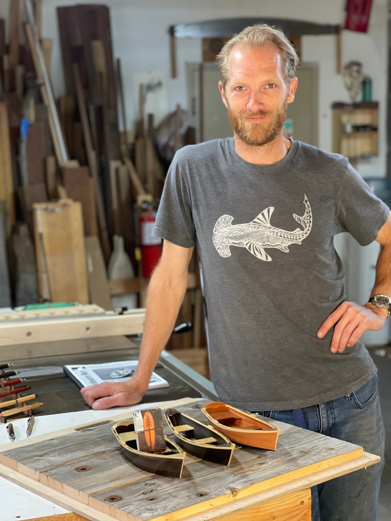 Ventangle Hammerhead Unisex - Soft Style U.S. Cotton T-Shirt