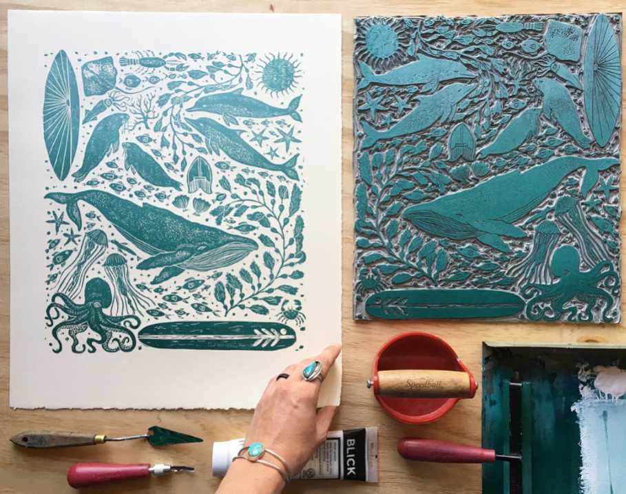 Ventana Marine Life by Lili Arnold Unisex - Soft Style U.S. Cotton T-Shirt