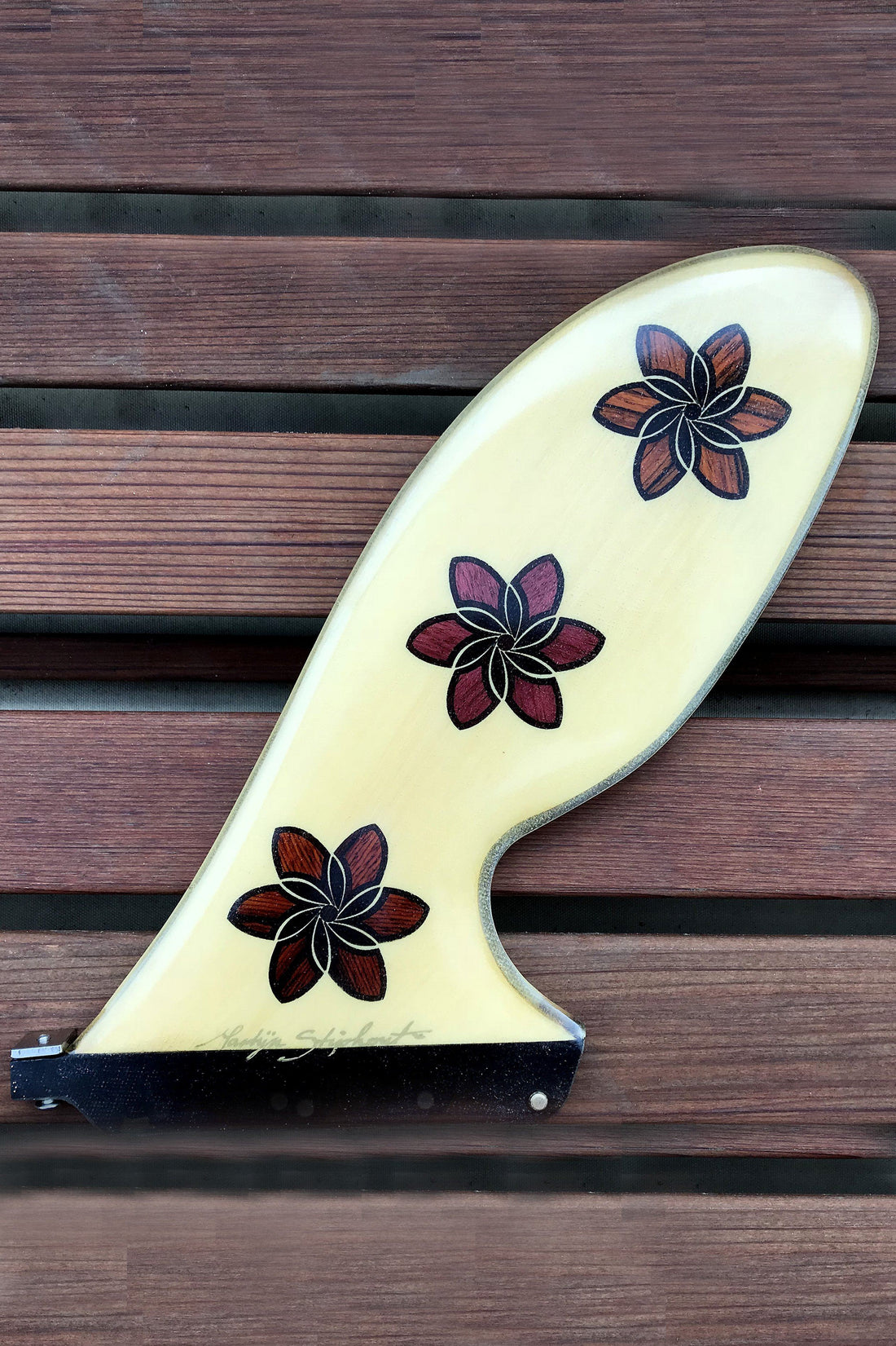 Aquarium Flower Longboard Leaf Fin-Ventana Surfboards &amp; Supplies