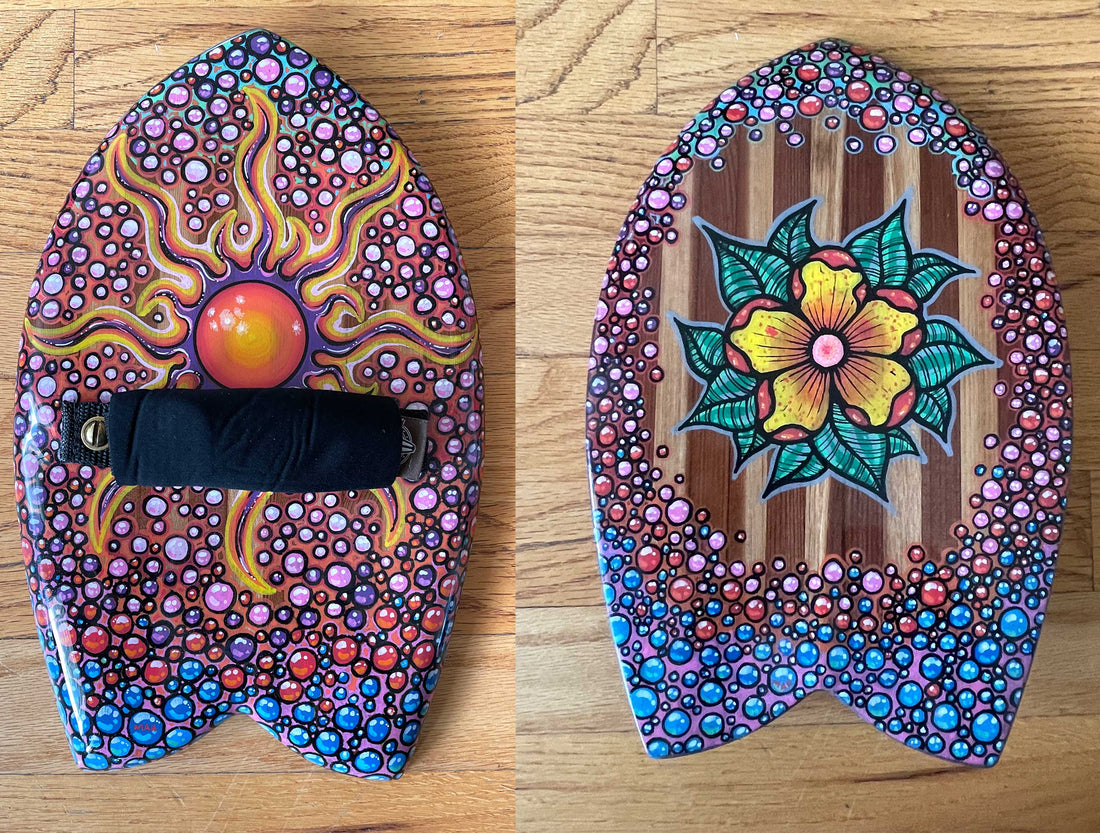 Fins - Mark Harris Redwood Handplane