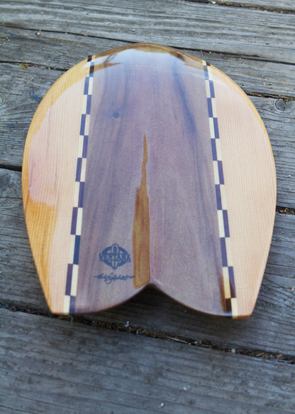 Handplane - Glossy Pop Rose Fish Handplane