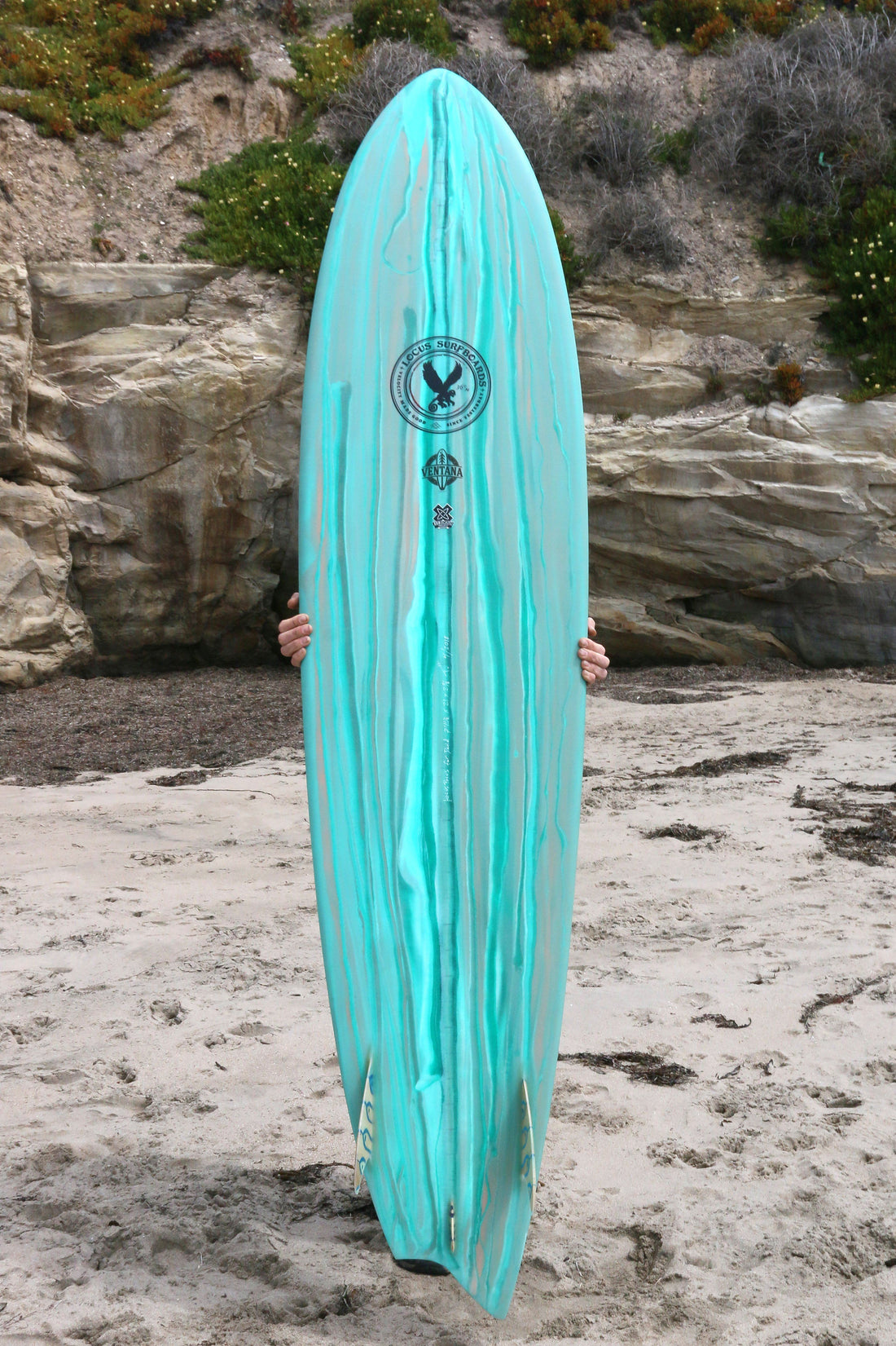 Locus Eco Surfboards - Hocus Pocus Asymmetrical Hull 8&