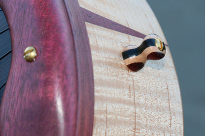 Musical Instrument - Ventana Freya Purple Maple Madness Banjolele