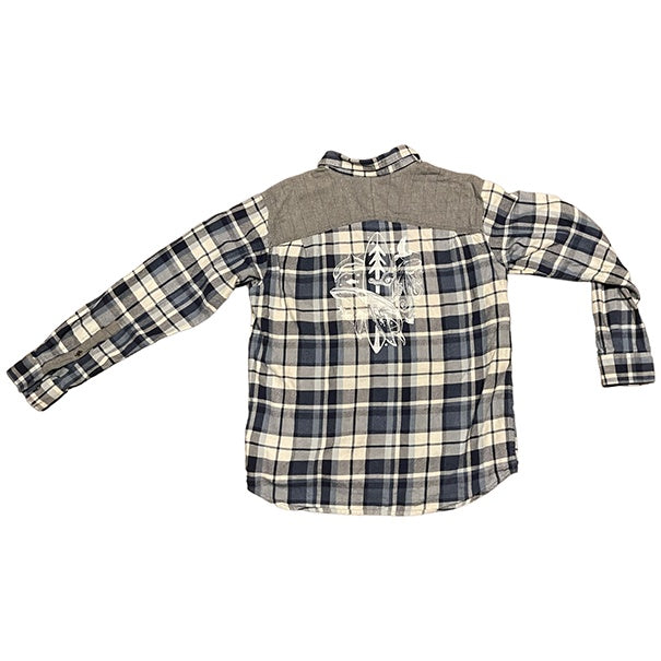 Shirts - Reclaimed Flannel Medium: Ventana Monterey Bay By Thiago Bianchini