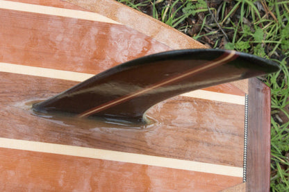 Surfboard - Western Flyer Stripes Longboard 8&