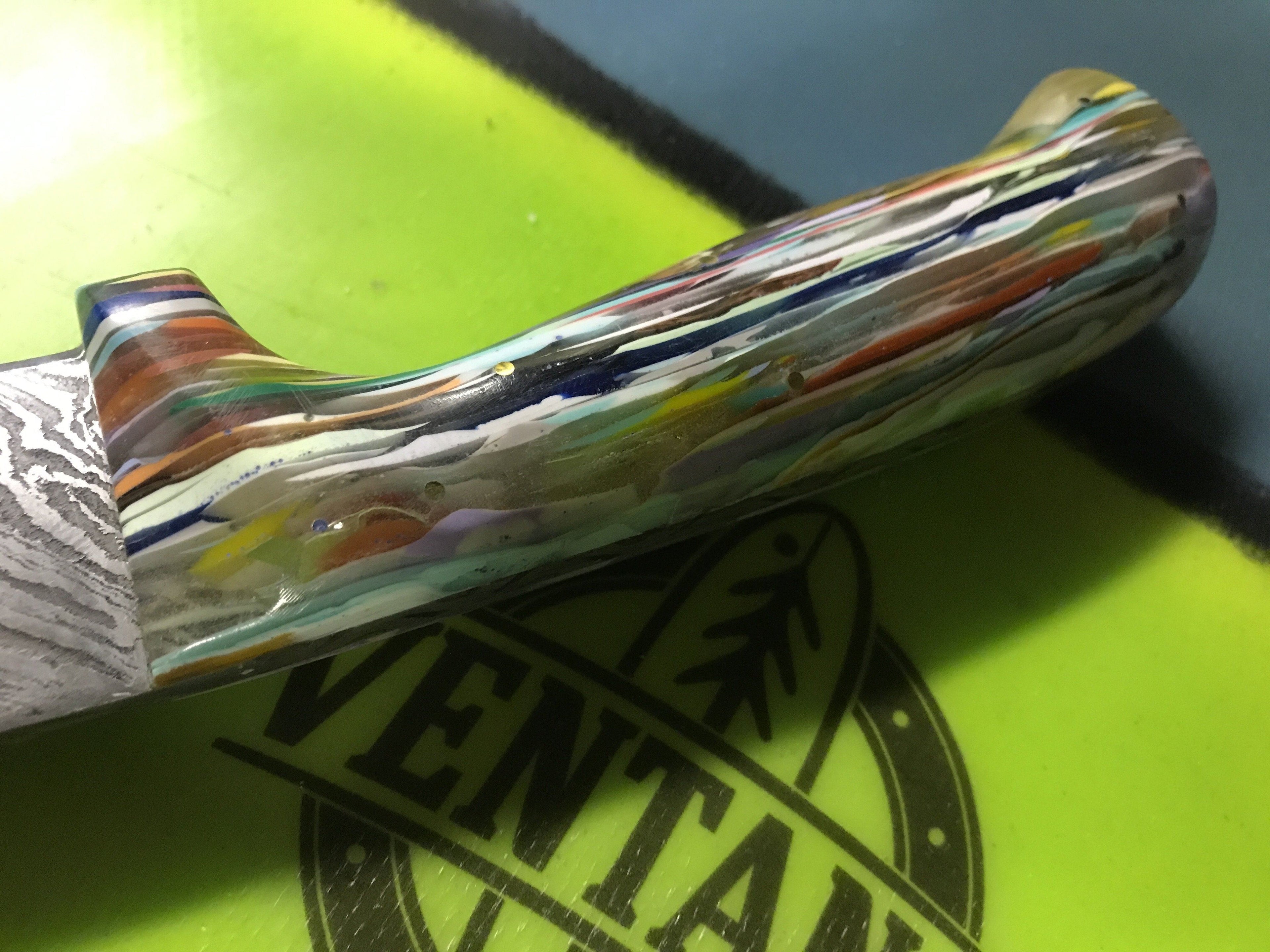 Ventana Resin Knife Entropy Resins Handle